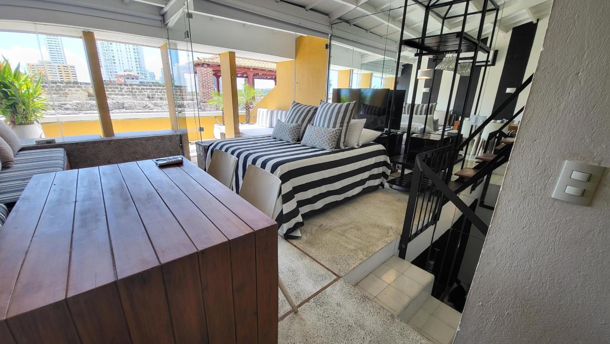 Apartamento Duplex Vista Al Mar Y Murallas Nuevo En La Ciudad Amurallada Διαμέρισμα Cartagena Εξωτερικό φωτογραφία